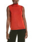 Фото #1 товара Lafayette 148 New York Sleeveless Turtleneck Shell Women's