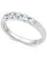 ფოტო #1 პროდუქტის Diamond Five-Stone Ring (1/2 ct. t.w.) in 14k White or Yellow Gold