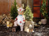 Zapf Creation 831700 BABY Born Reindeer Onesie 43 cm Doll Clothes Onesie with Reindeer Antlers and Gloves