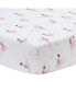 Фото #1 товара Ballerina Baby Breathable 100% Cotton Fitted Crib Sheet - White