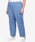 Фото #6 товара Plus Size Comfort Zone French Terry Elastic Waist Average Length Pants