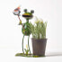 Фото #3 товара Декоративная фигура декоративного лягушонка Homescapes "Vintage Gartenfigur Deko Frosch"