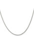 ფოტო #1 პროდუქტის Stainless Steel 2.5mm Fancy Link Chain Necklace