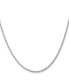 Stainless Steel 2.5mm Fancy Link Chain Necklace