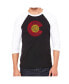 Фото #1 товара Colorado Men's Raglan Word Art T-shirt