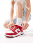 Фото #5 товара Nike Dunk Low NN unisex trainers in white and red