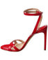 Фото #2 товара Michael Kors Collection Chrissy Runway Croc-Embossed Leather Sandal Women's Red