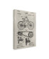 Фото #2 товара Alicia Ludwig Patent-Bicycle Canvas Art - 15.5" x 21"