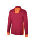 Фото #4 товара Men's Maroon Virginia Tech Hokies Bart Quarter-Zip Windshirt