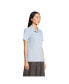 Фото #4 товара Women's School Uniform Short Sleeve Feminine Fit Interlock Polo Shirt