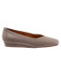 Фото #1 товара Softwalk Vellore S2162-110 Womens Brown Narrow Leather Loafer Flats Shoes 11