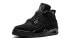 Фото #4 товара Jordan Air Jordan 4 黑猫 中帮 复古篮球鞋 男款 黑色 2020年版 / Кроссовки Nike Air Jordan 4 Retro Black Cat (2020) (Черный)