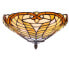 Ceiling Light Viro Dalí Amber Iron 60 W 40 x 30 x 40 cm