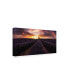 Фото #2 товара Jorge Ruiz Dueso Lavender Sunset Canvas Art - 37" x 49"