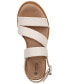 Фото #7 товара Women's Cessey Memory Foam Flatform Wedge Sandals, Created for Macy's