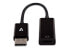 Фото #4 товара V7 Black Video Adapter DisplayPort Male to HDMI Female Slim - 0.1 m - DisplayPort - HDMI - Female - Male - 1920 x 1080 pixels