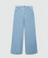 ფოტო #2 პროდუქტის Women's Wide Leg Lyocell Pants