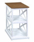 Фото #8 товара 14" Rubber wood Coventry Chairside End Table