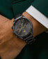 Фото #4 товара Наручные часы Ed Hardy Men's Black Textured Silicone Strap Watch 48mm.