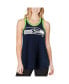 Women's College Navy Seattle Seahawks Tater Tank Top