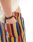 Фото #4 товара ASOS DESIGN short in multi colour stripe