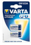 Фото #2 товара Varta CR123A - Single-use battery - Lithium - 3 V - 2 pc(s) - 1600 mAh - Silver