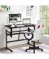 Фото #2 товара Pneumatic Height Adjustable Standing Desk Sit to Stand