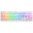 Ducky One 3 Aura White Gaming Tastatur, RGB LED - MX-Speed-Silver (US) - фото #2