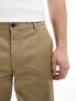 Jack & Jones relaxed fit pleat fron chino in beige