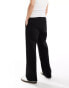 Фото #3 товара ASOS DESIGN wide leg scuba jogger in black