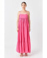 ფოტო #1 პროდუქტის Women's Babydoll Maxi Dress