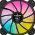 Фото #27 товара Corsair iCUE SP140 RGB Elite Performance 140 mm PWM Fan Pack of 2 with iCUE Lighting Node Core (CORSAIR AirGuide Technology, Eight Controllable RGB LEDs, Quiet 18 dBA, Up to 1,200 rpm) Black