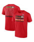 ფოტო #5 პროდუქტის Men's Red Kansas City Chiefs Super Bowl LVII Champions Signature Roster T-shirt