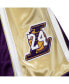 Фото #5 товара Men's Kobe Bryant Purple Los Angeles Lakers Hall of Fame Class of 2020 Authentic Hardwood Classics Shorts