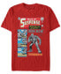 Фото #2 товара Marvel Men's Iron Man Retro Tales of Suspense Comic Cover, Short Sleeve T-shirt