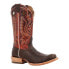 Фото #2 товара Durango Prca Collection Shrunken Bullhide Embroidery Square Toe Cowboy Mens Siz