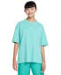 ფოტო #1 პროდუქტის Big Girls Sportswear Cotton Oversized T-Shirt