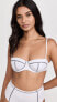 Фото #2 товара Onia Women's Flora Bikini Top Swimwear White Size M