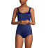 Фото #14 товара Women's DDD-Cup Chlorine Resistant Soft Cup Tugless Sporty One Piece Swimsuit