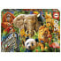 Фото #1 товара EDUCA BORRAS 500 Pieces Wild Animals Collage Puzzle