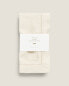 Hemstitched cotton napkins (pack of 2)