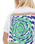 Фото #4 товара Vans spiral graphic print t-shirt in white