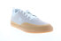 Фото #2 товара DC Infinite ADYS100522 Mens Gray Suede Low Top Lace Up Skate Sneakers Shoes 9.5