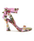 ფოტო #6 პროდუქტის Women's Kelsie Ankle Wrap Heeled Dress Sandals