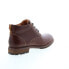 Фото #16 товара Florsheim Cabin Chukka 11780-205-D Mens Brown Leather Lace Up Chukkas Boots