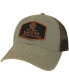 Фото #1 товара Men's Gray Boston College Eagles Practice Old Favorite Trucker Snapback Hat