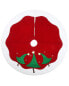 Фото #1 товара National Tree Company 48In General Store Collection Tree Skirt Red