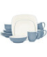 Фото #88 товара Colorwave Square 16-Pc. Dinnerware Set, Service for 4