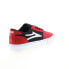 Lakai Manchester MS3220200A00 Mens Red Suede Skate Inspired Sneakers Shoes 10