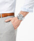 ფოტო #3 პროდუქტის Men's Chronograph Stainless Steel Bracelet Watch 45mm